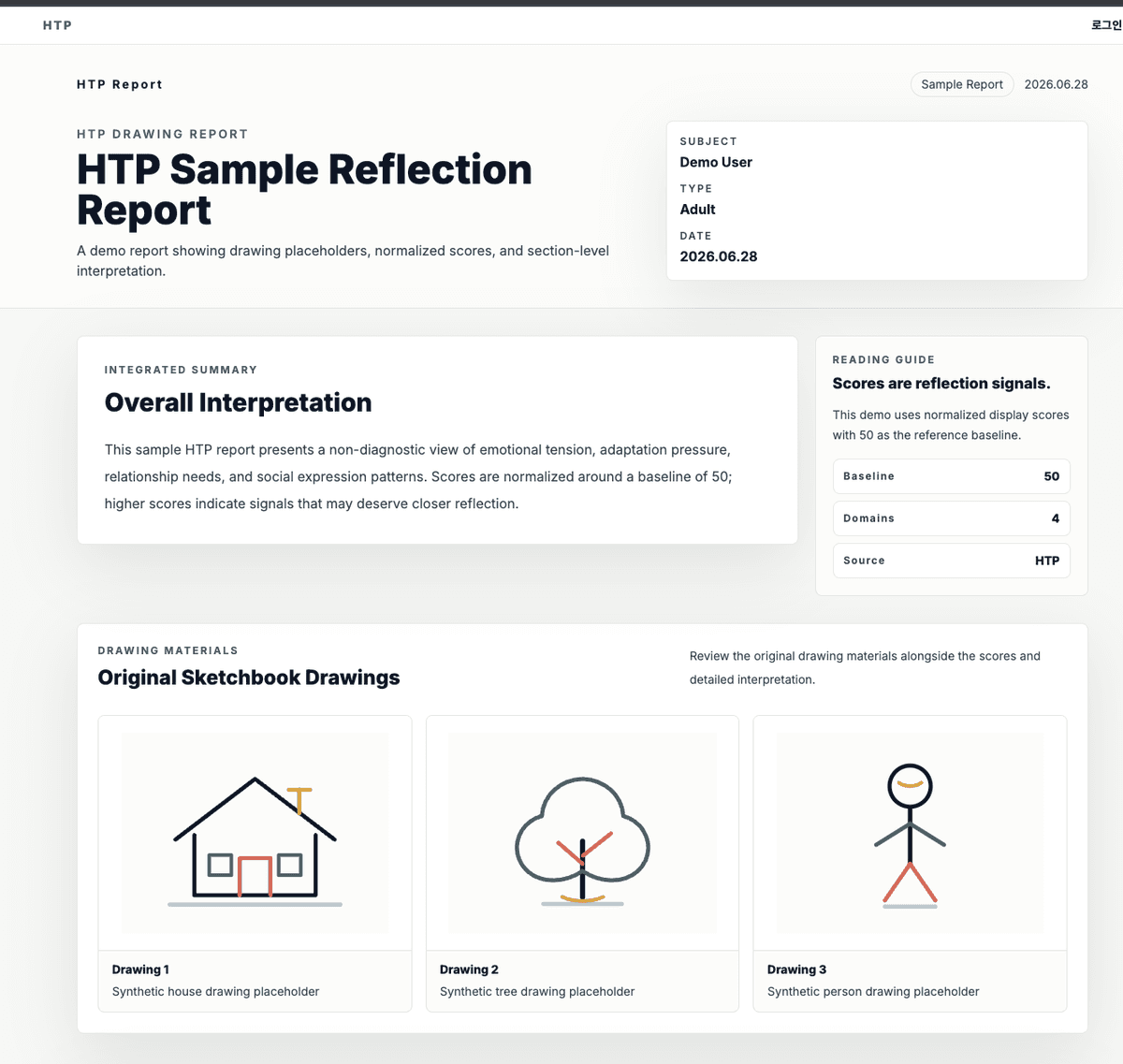 HTP AI Reflection Platform