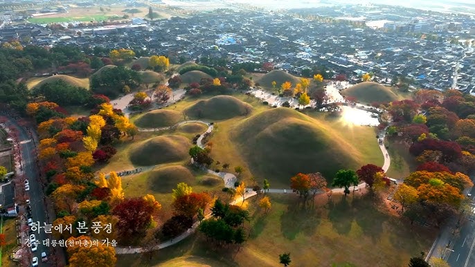 경주 대릉원(비교용) 항공/전경 이미지