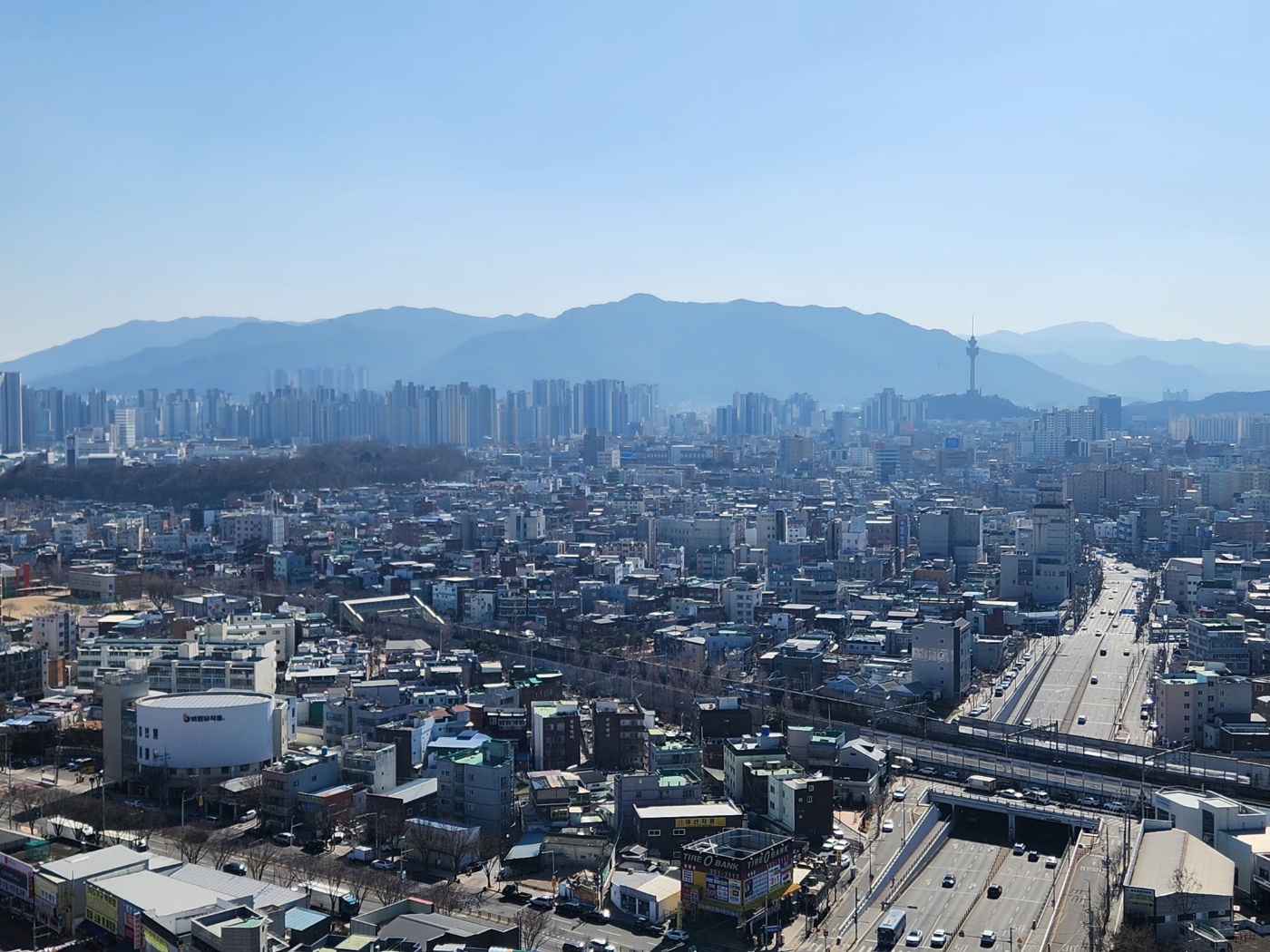 2015년 비산도 일대 항공 사진